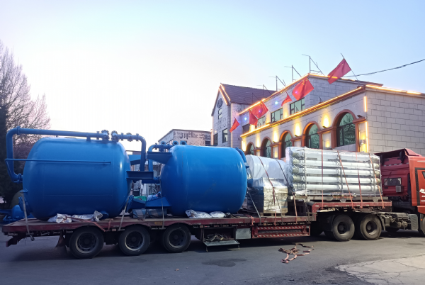 【川一股份】90T/H反滲透設備裝車發(fā)往云南建水縣